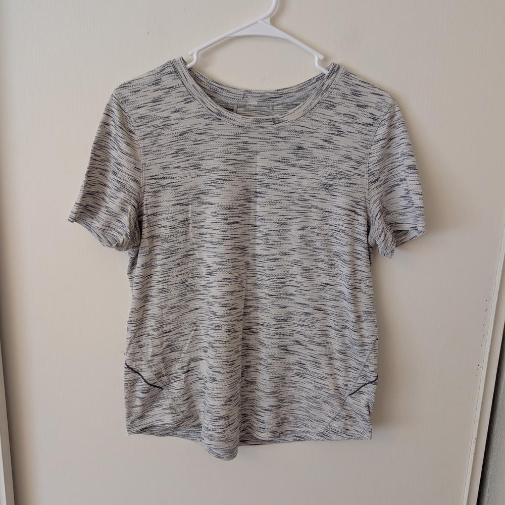 lululemon athletica Womens 10 Long Distance Short Sleeve Activewear Workout